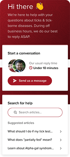 tickreport customer service chat dialog image